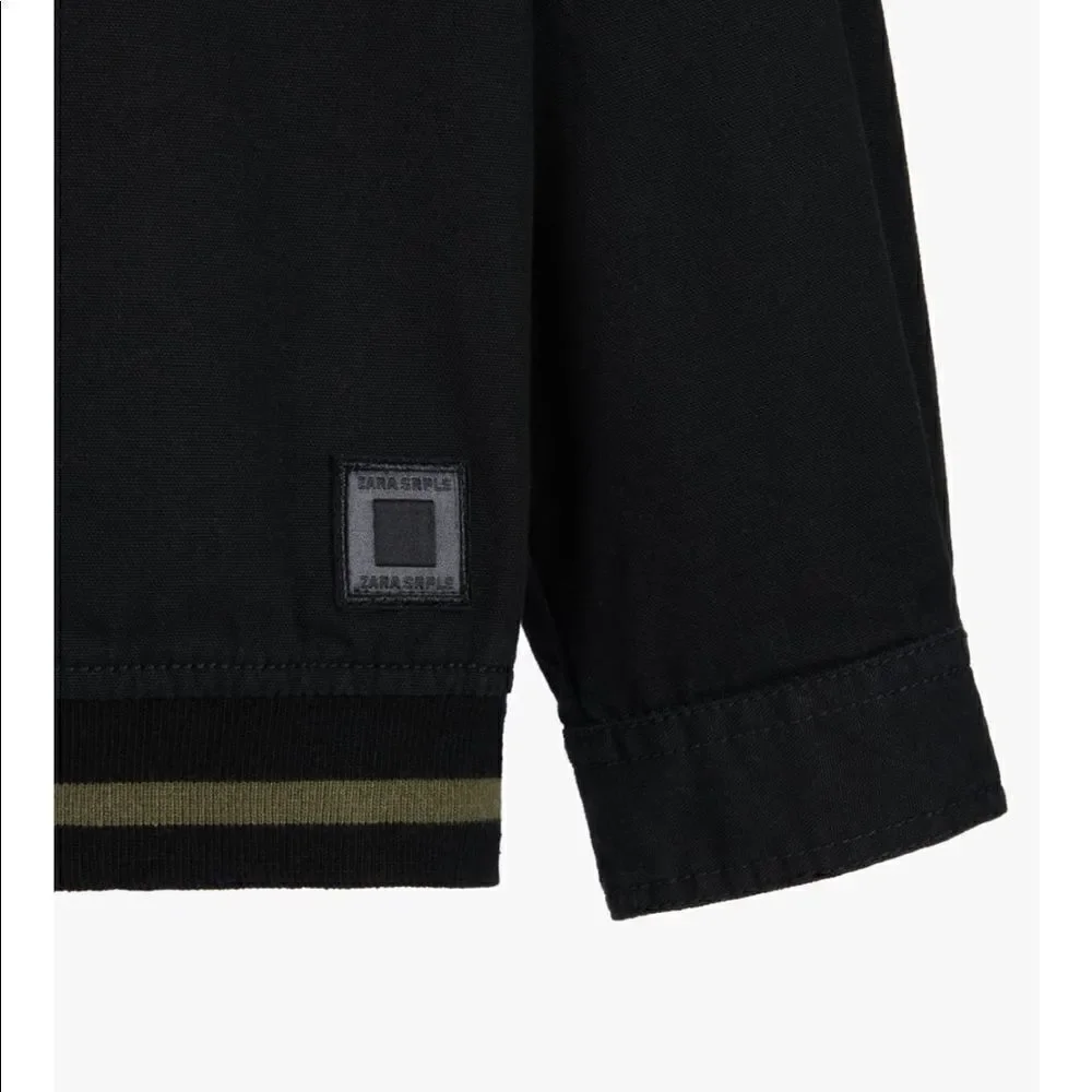 ZARA Kids | Black | SRPLS OVERSHIRT 05